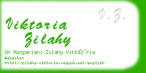 viktoria zilahy business card